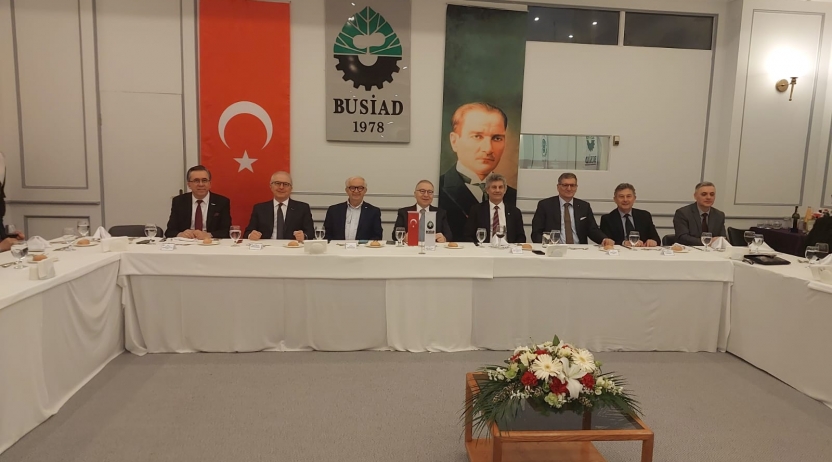 BUSİAD YÜKSEK DANIŞMA KURULU TOPLANTISI BUSİAD EVİNDE GERÇEKLEŞTİRİLDİ